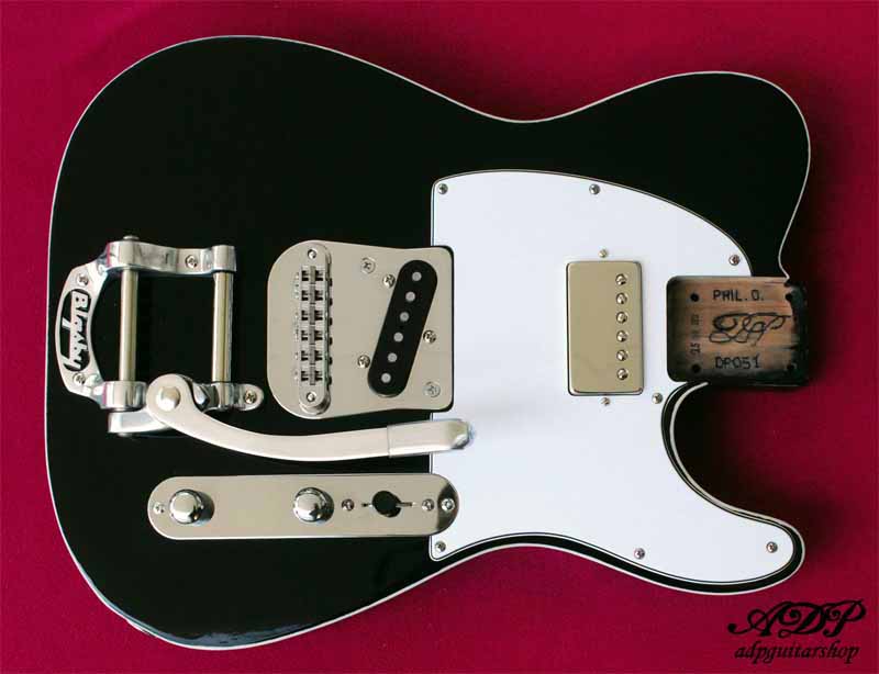 adpguitarshop guitare DP051 T-B2W Body Loaded