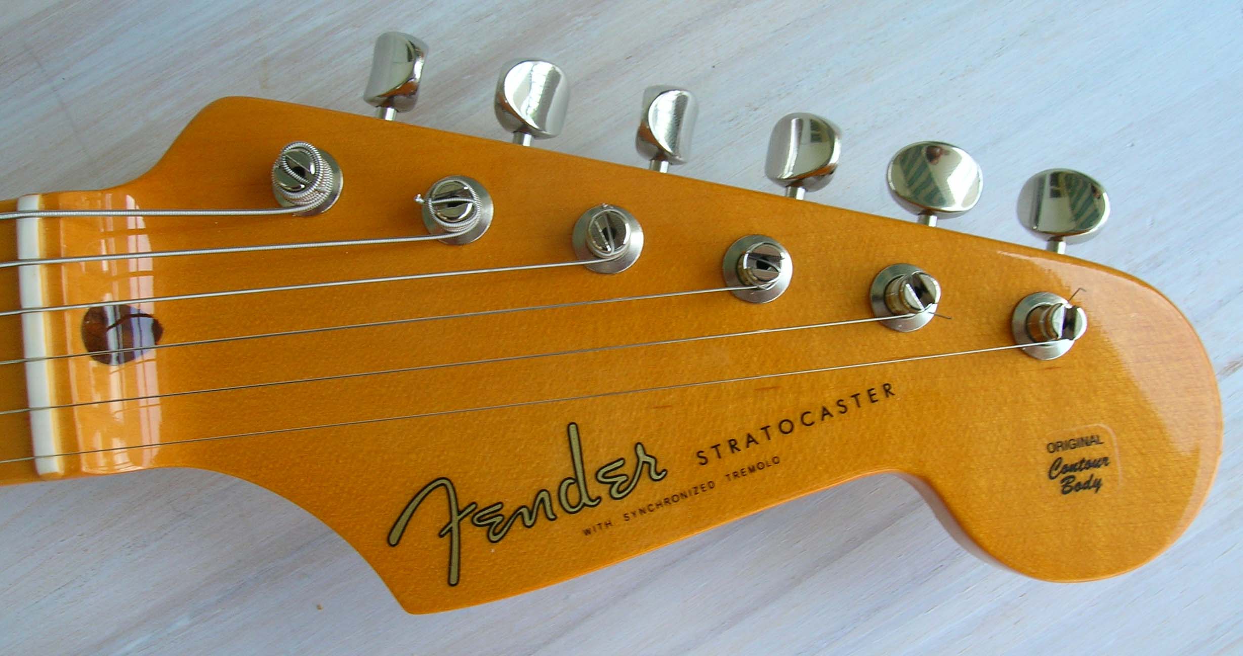 Manche fender stratocaster sur EnPerdreSonLapin